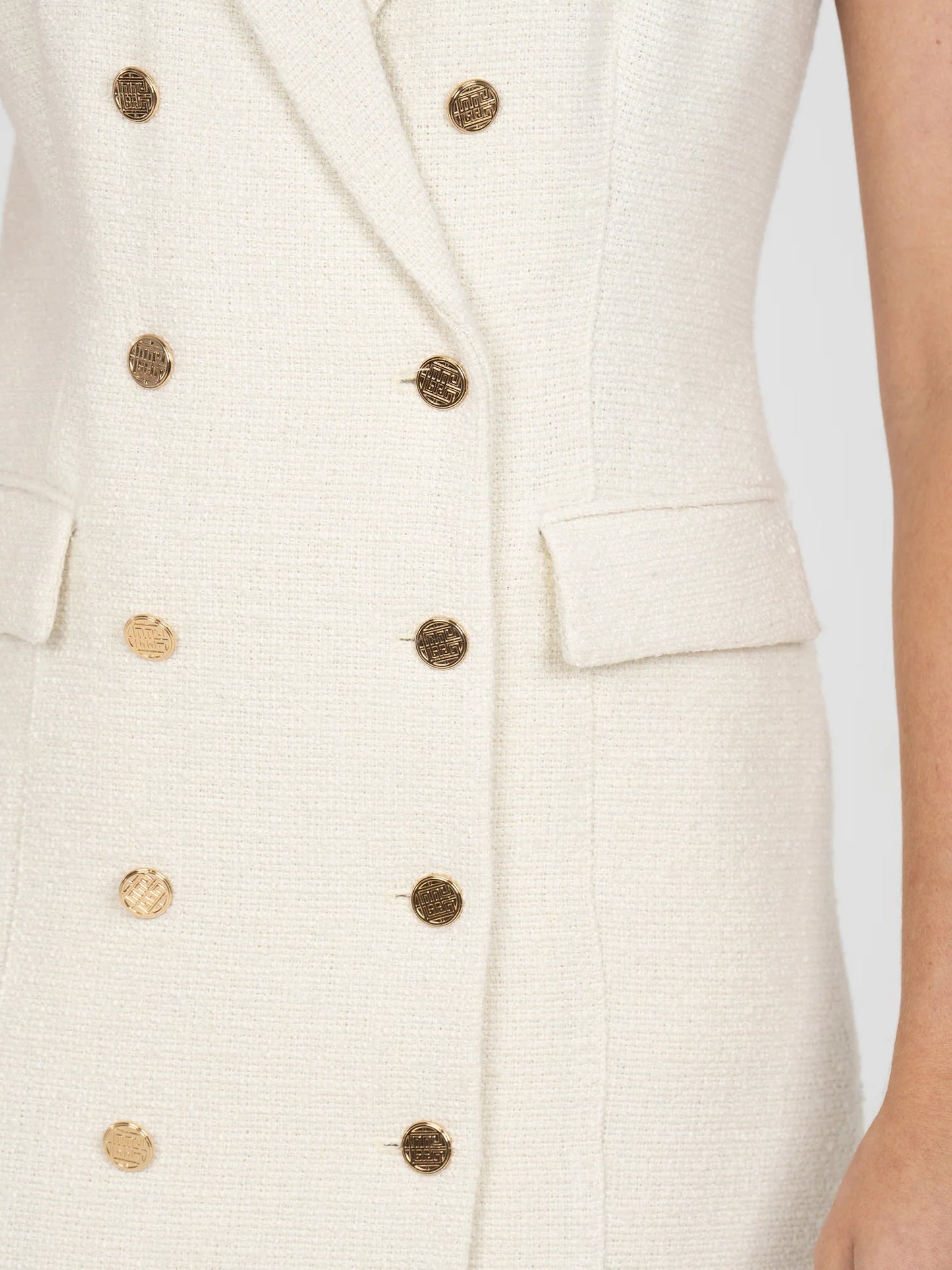 Kelly Dress - Winter White