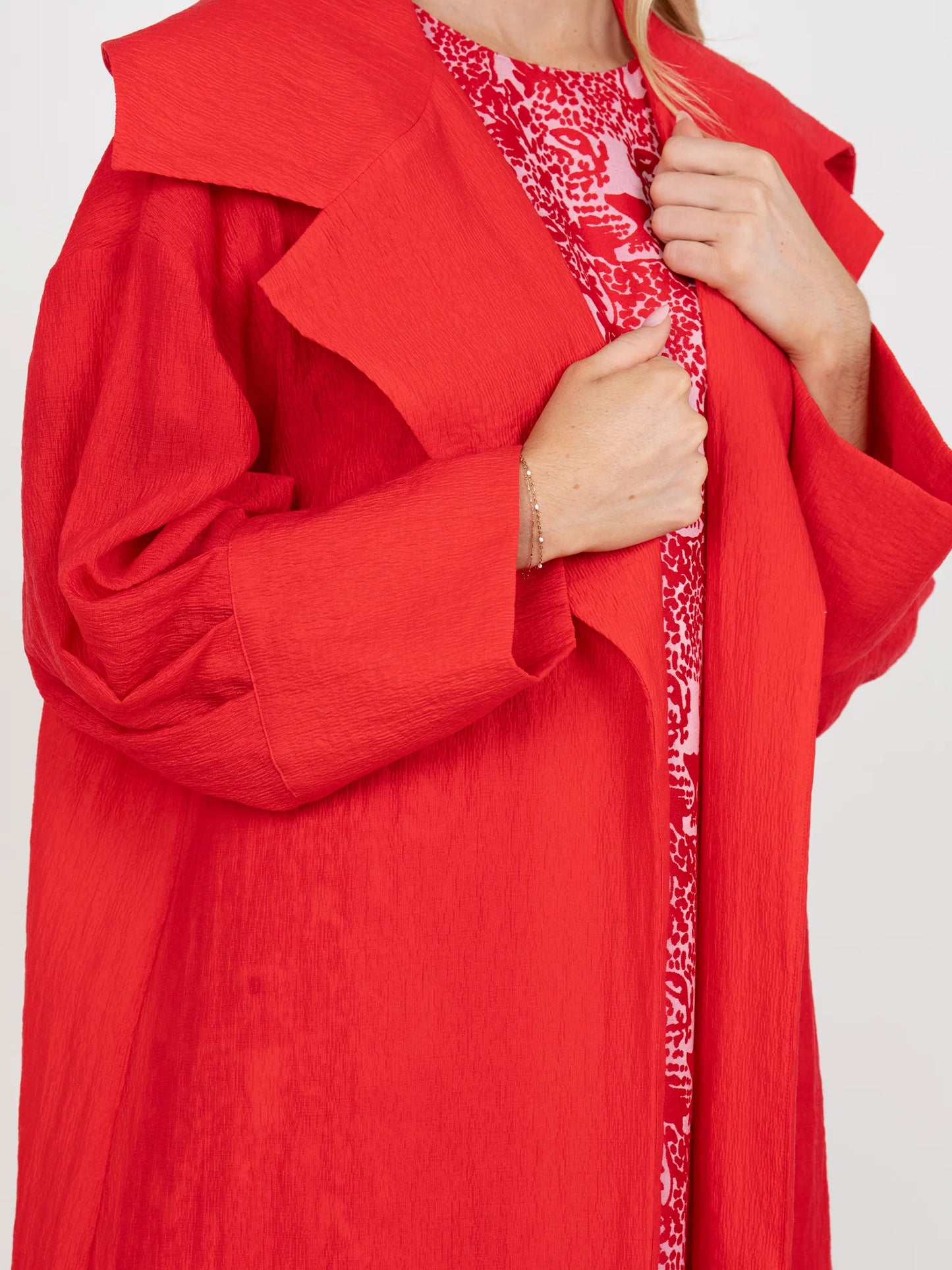 Manhattan Coat - Cardinal Red