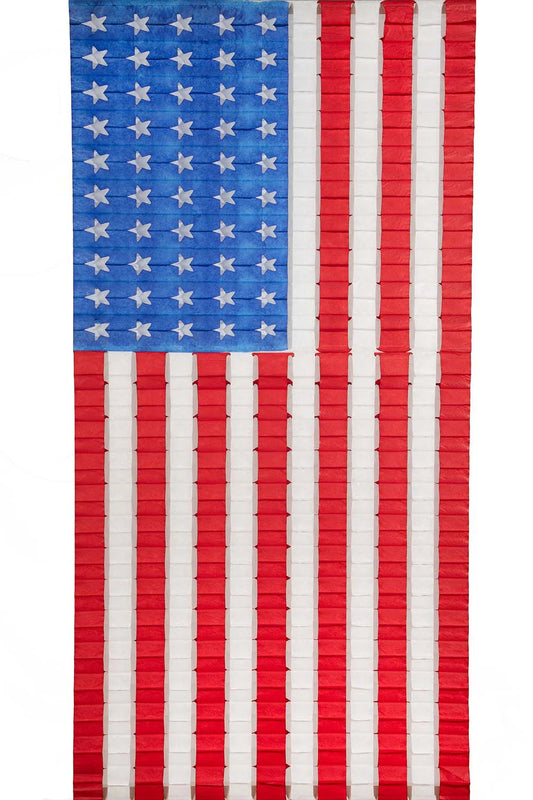 Patriotic Flag honeycomb paper