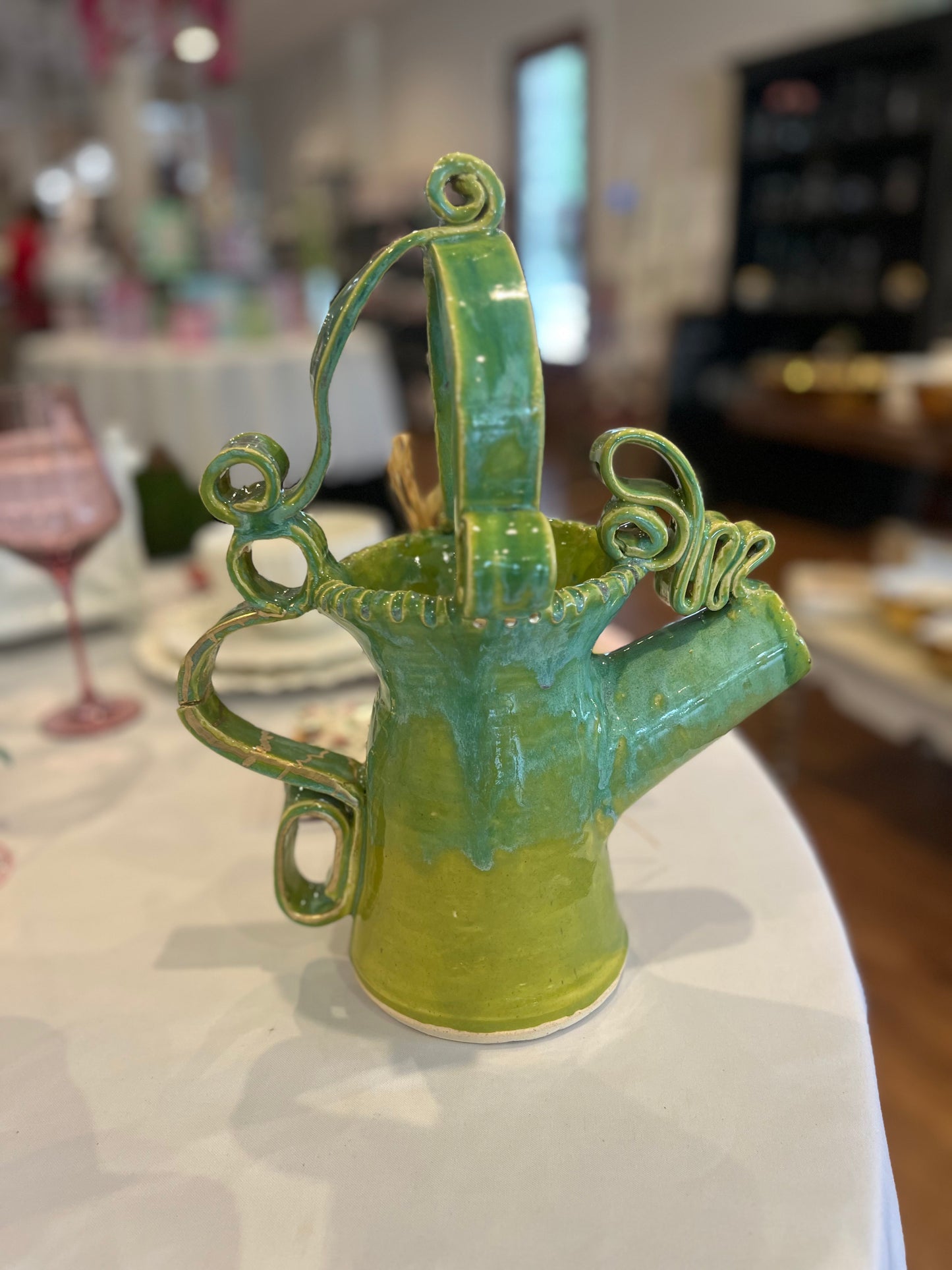 Tehle McGuffee #21016 Green Tea Pot