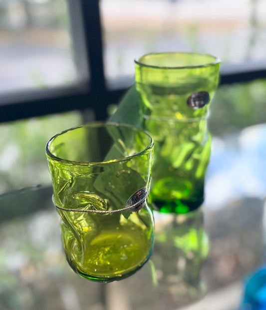 Blenko Small Dimple Glass
