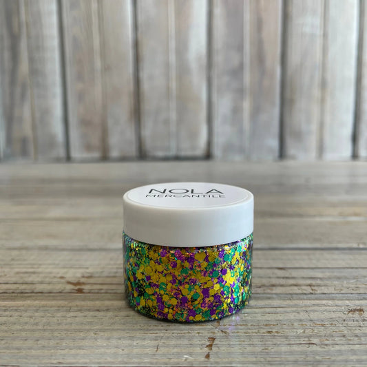 Mardi Gras Gel Glitter