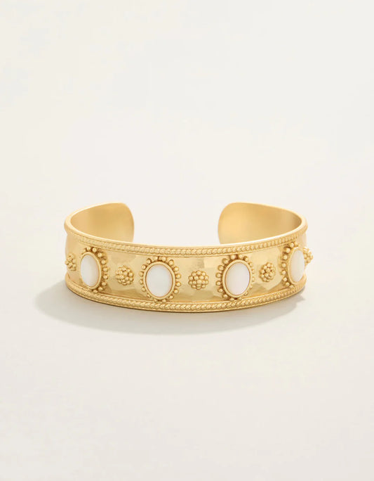 Mercer House Embellished Cuff Mother-of-Pearl