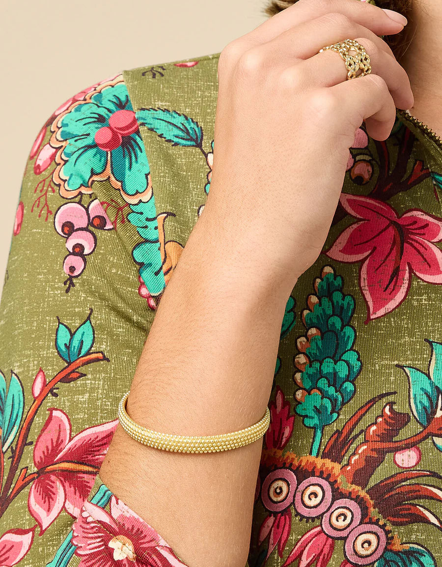 Mercer House Skinny Cuff Gold