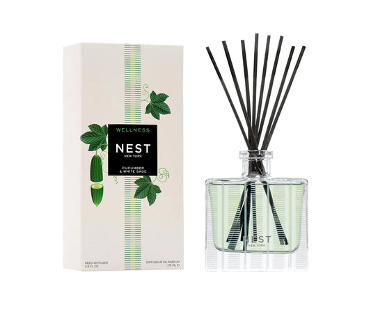 NEST Cucumber & White Sage Reed Diffuser