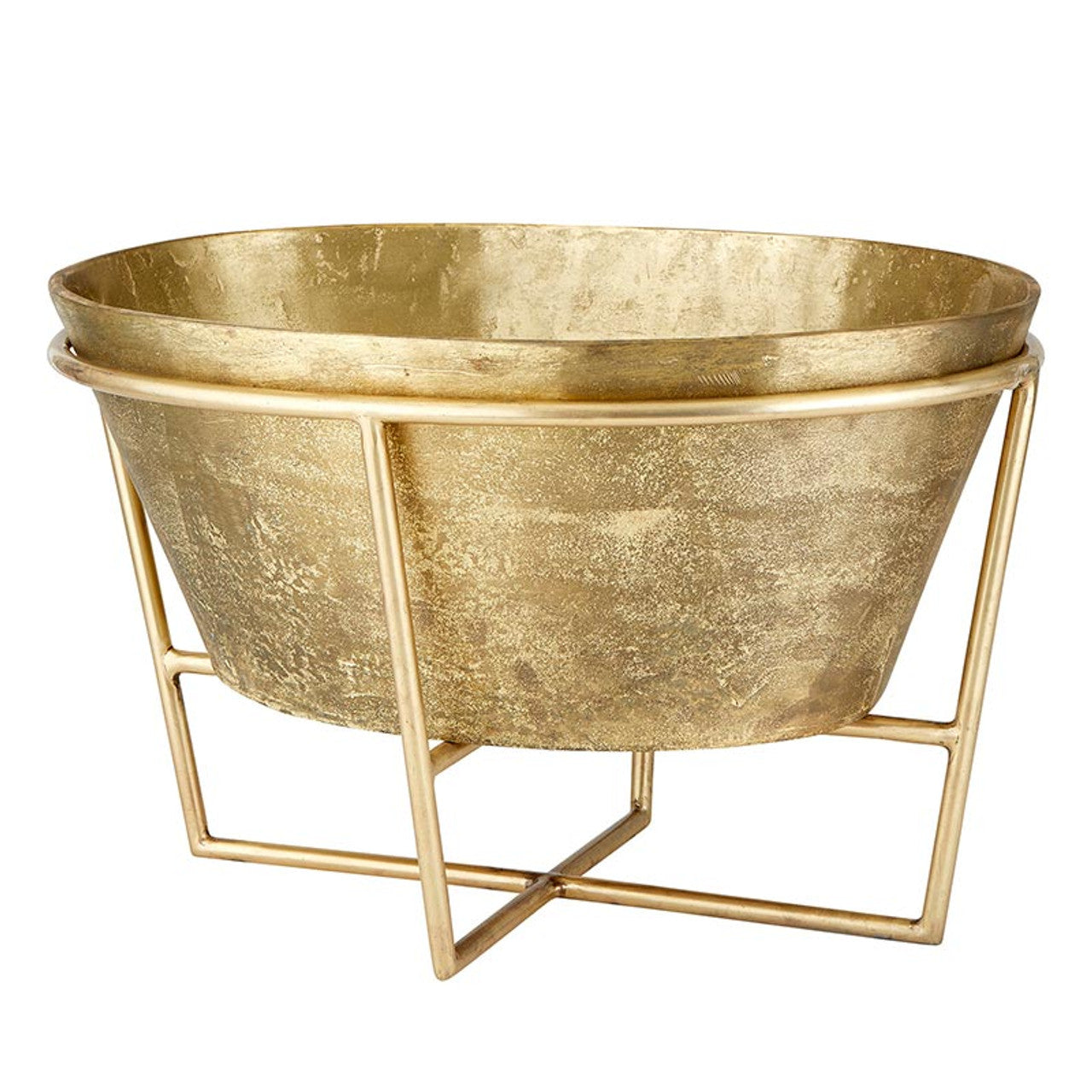 Large Gold Champagne + Wine Bucket - Thumbnail 2