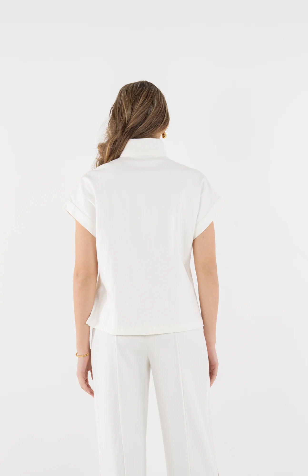 Poppy Pullover - Gardenia Denim