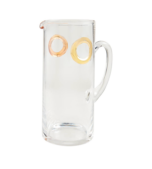 Gold Ring Pitcher