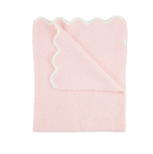 Scallop Chenille Blanket