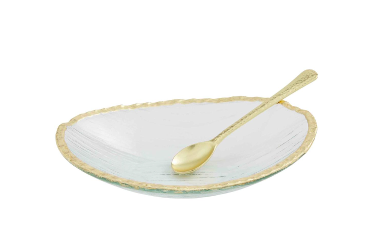 Gold Edge Dip Bowl Set