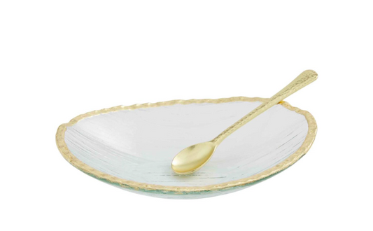 Gold Edge Dip Bowl Set