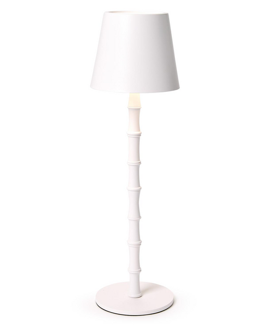 LED Cordless Gold Bamboo Table Lamp
