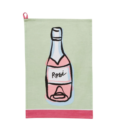 Colored Trim Cocktail Towels