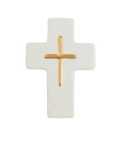 Ceramic and Gold Crosses