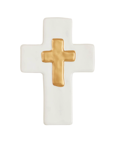 Ceramic and Gold Crosses