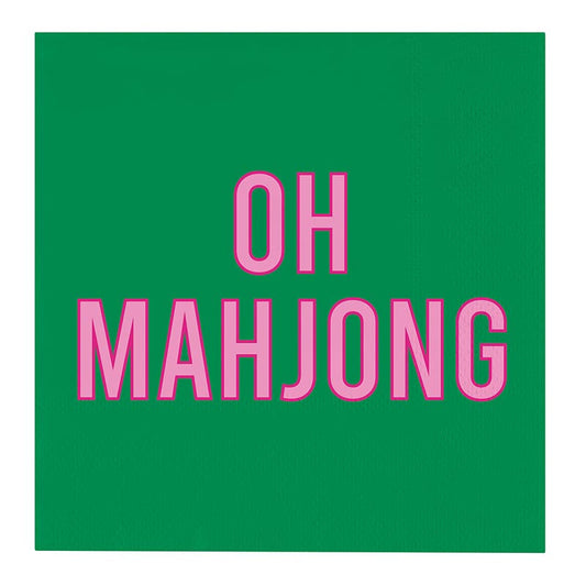Beverage Napkins - Oh Mahjong
