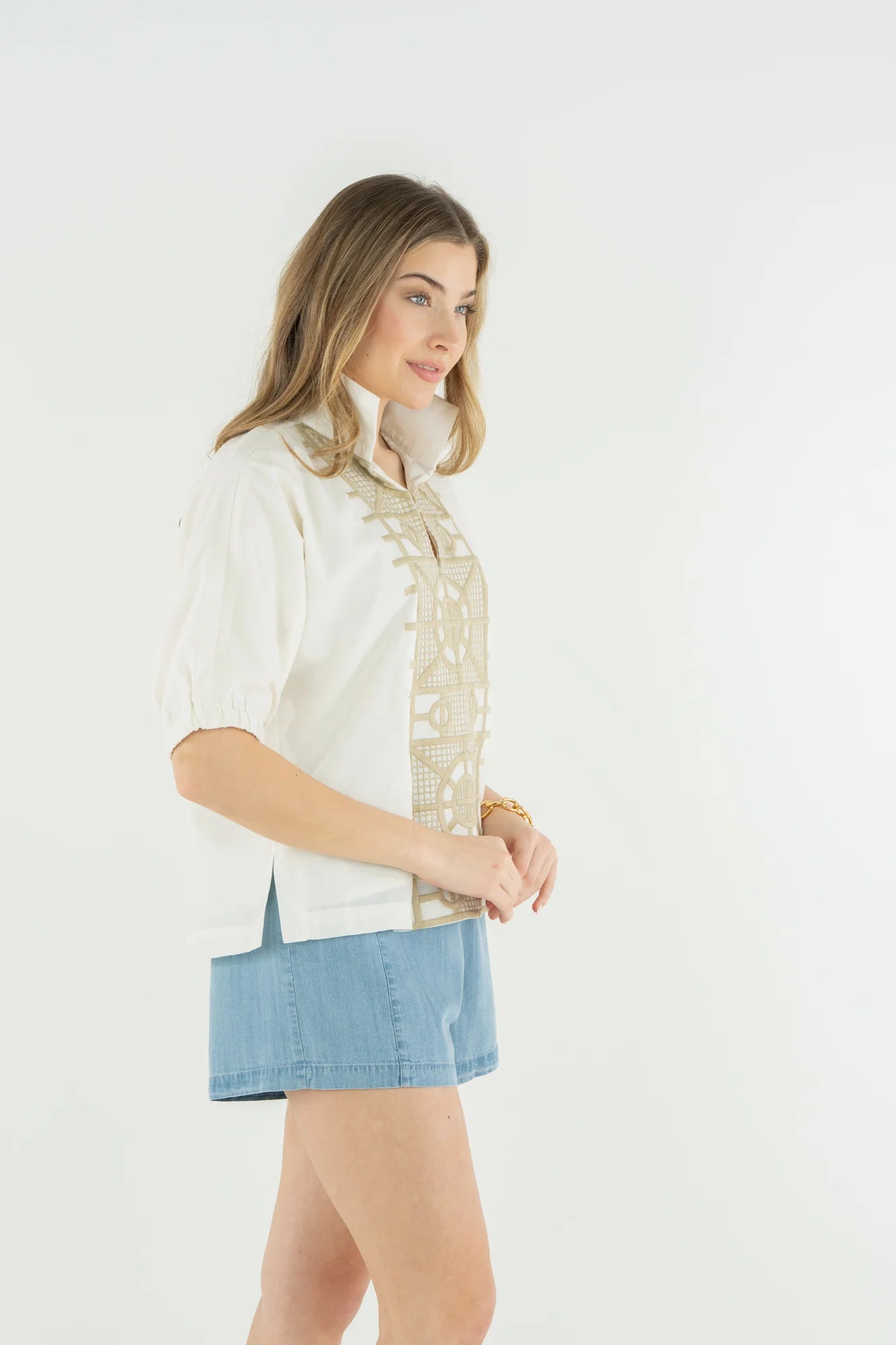Poppy Top - Trellis