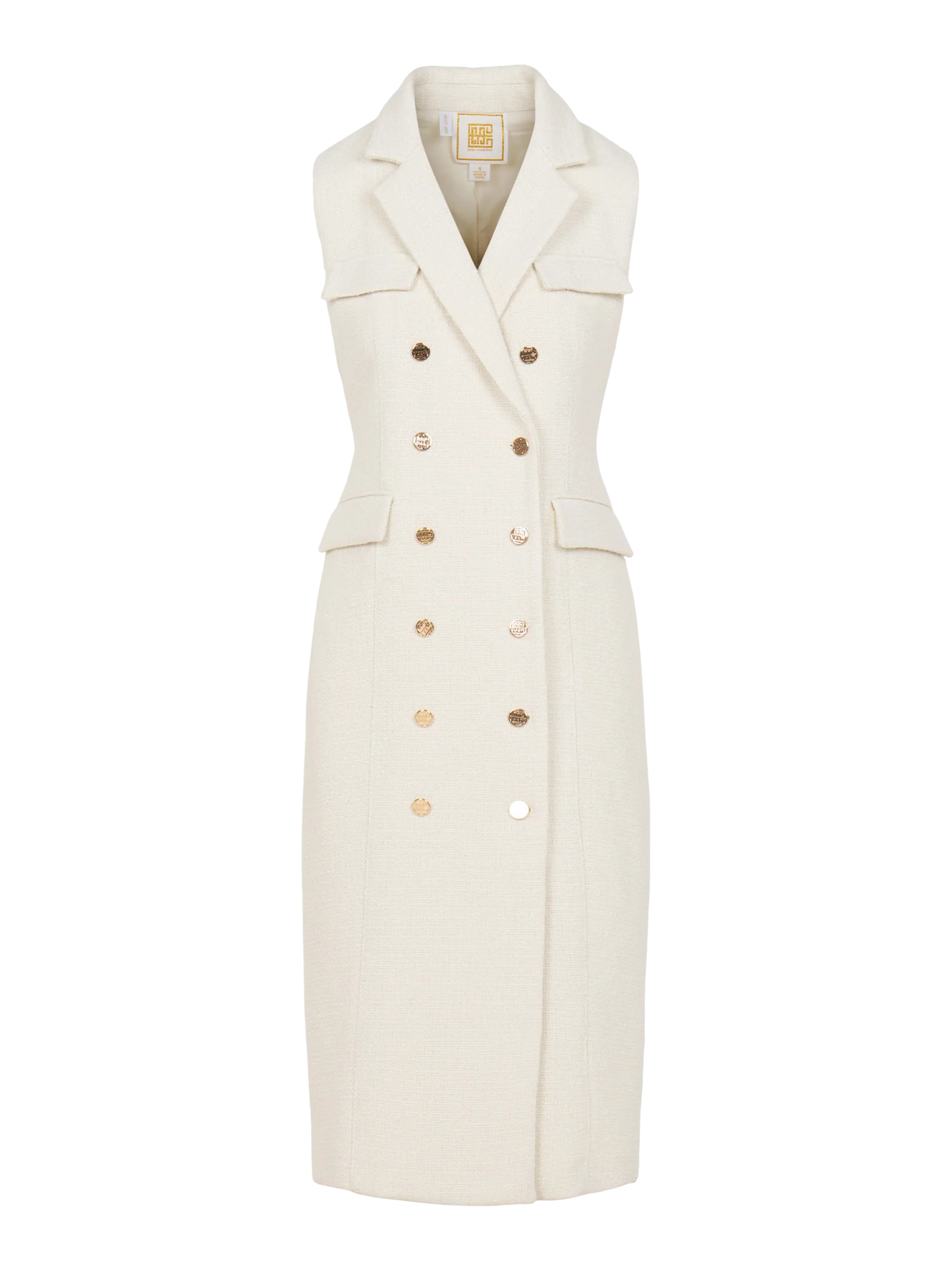Kelly Dress - Winter White