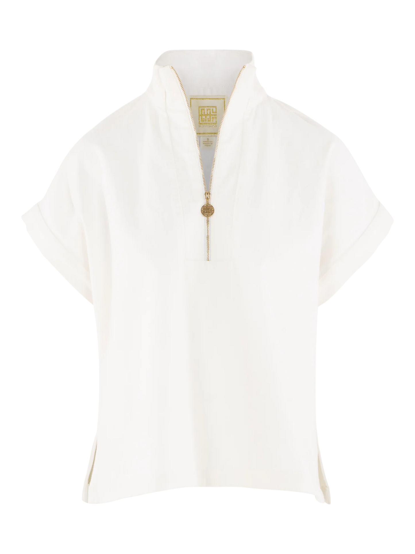 Poppy Pullover - Gardenia Denim