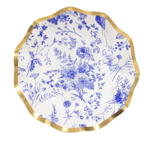 Timeless Wavy Paper Appetizer/Dessert Bowl/8pk