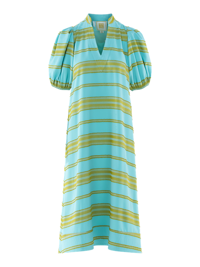Hampton Dress - Fringe Stripe