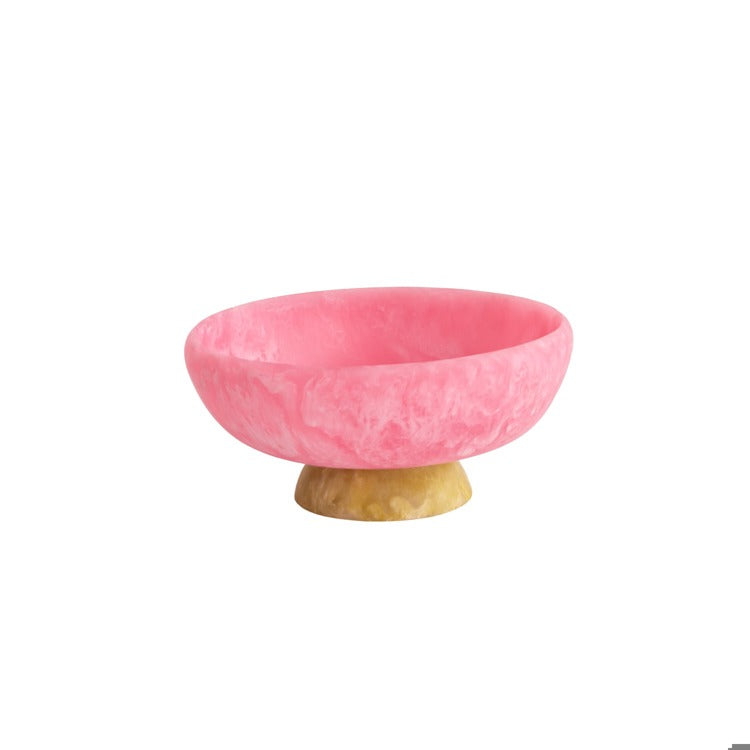 BB RESIN Sorbert Medium Round Bowl with Base