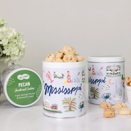 Mississippi Gift Tin | Gourmet Shortbread Cookies