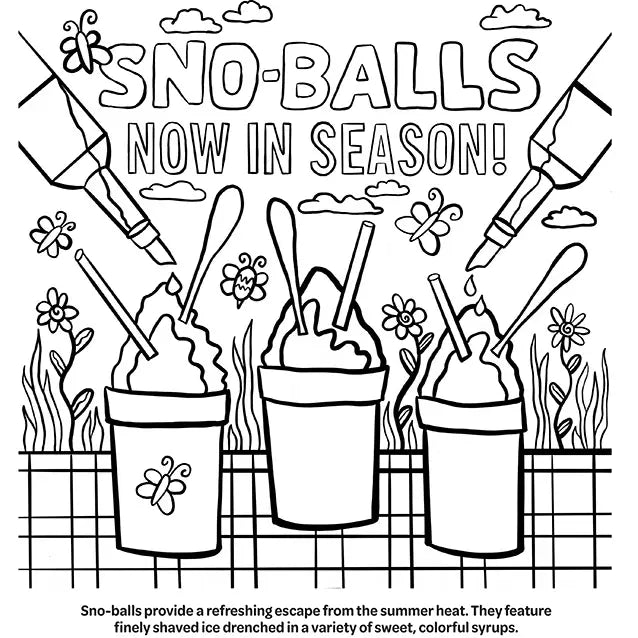 Coastal Mississippi Coloring Book