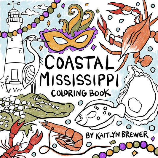 Coastal Mississippi Coloring Book