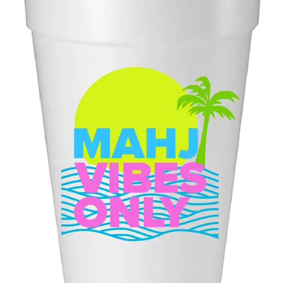 Mahji Mama Styrofoam Cups