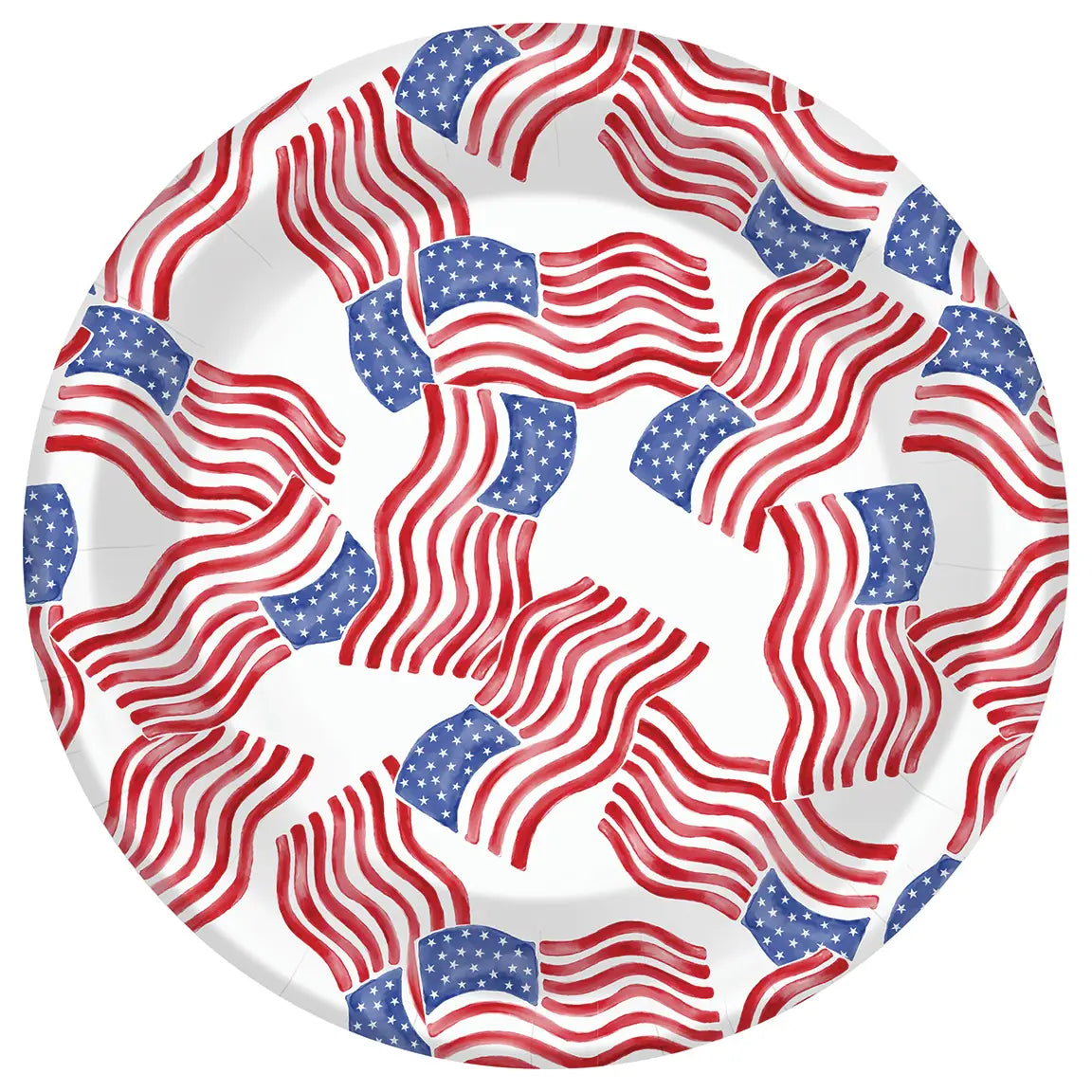 7" Round Paper Plate