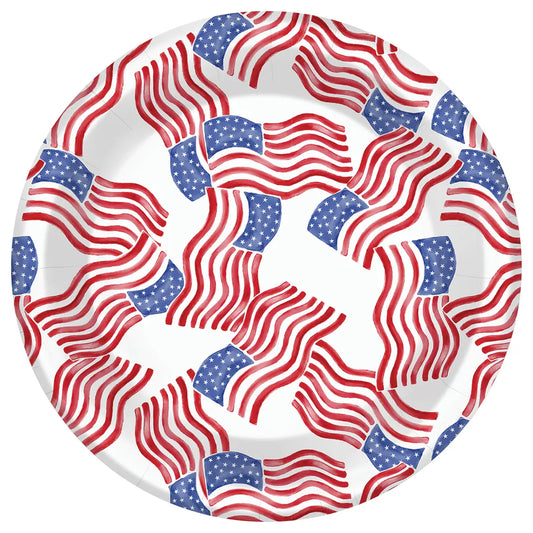 7" Round Paper Plate