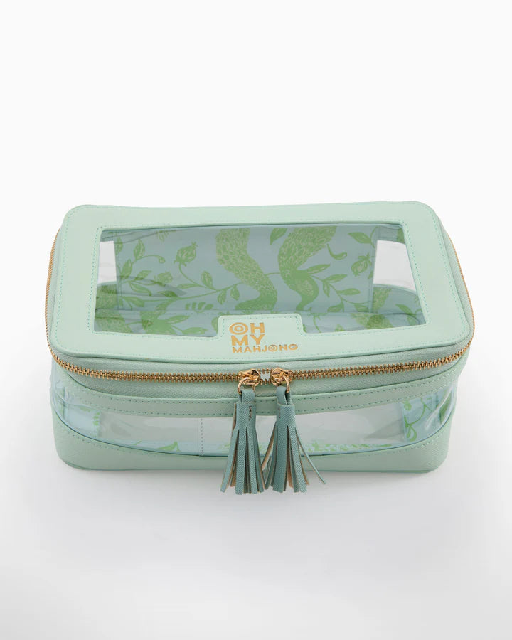 Mahjong Zippered Tile Storage Bags