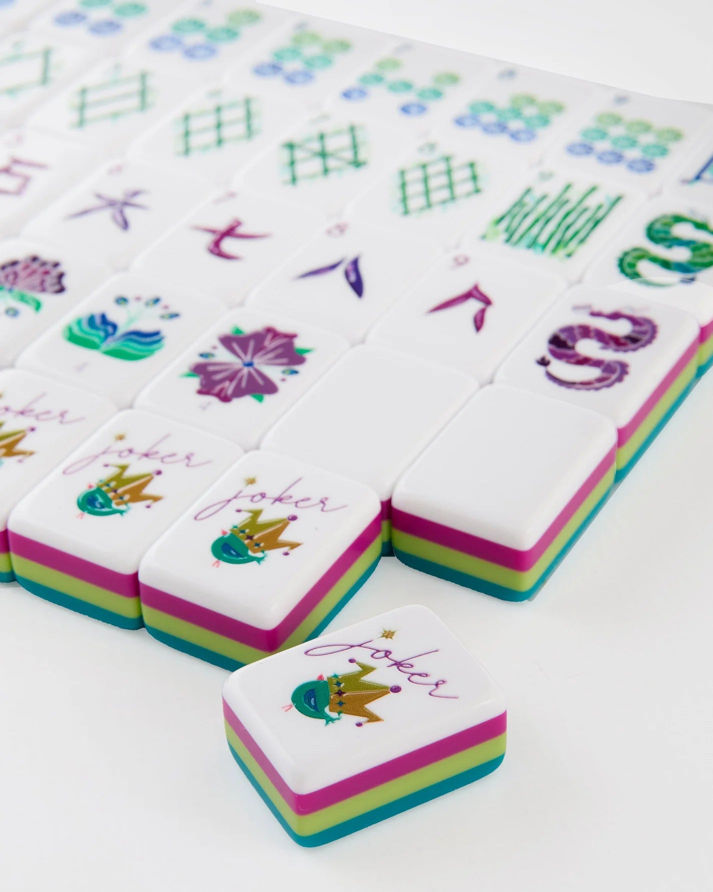 Lagoon Mahjong Tiles