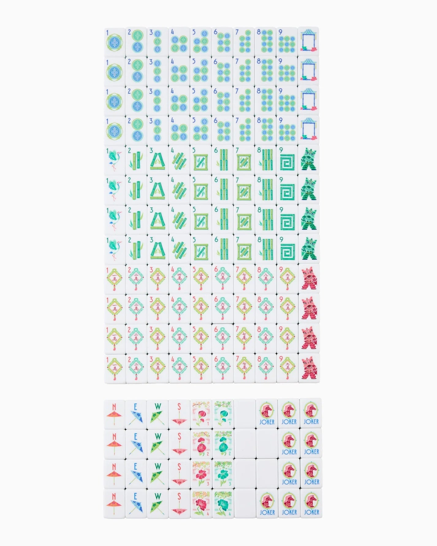 Pippa Mahjong Tiles