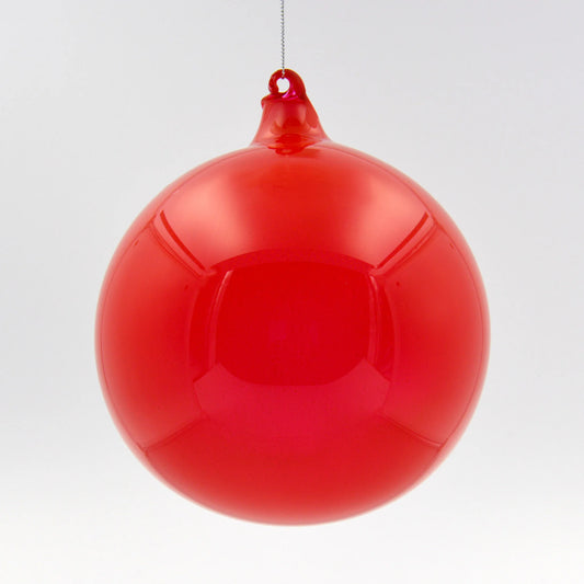 Bubblegum Glass Ball Ornament 150mm