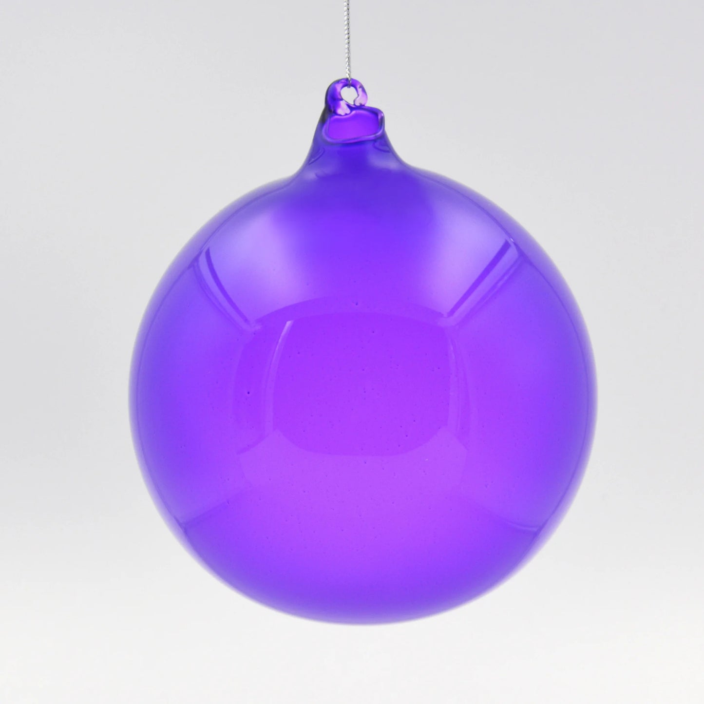 Bubblegum Glass Ball Ornament 150mm