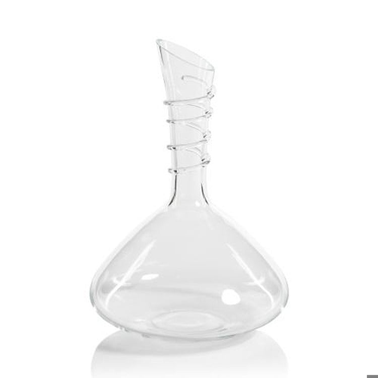 Bordeaux Hand Made Glass Wine Decanter
