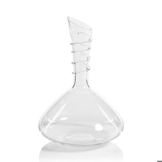 Bordeaux Hand Made Glass Wine Decanter