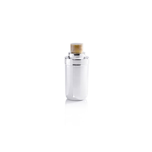 Spiga Cocktail Shaker, Nickel w/ Amber Accent