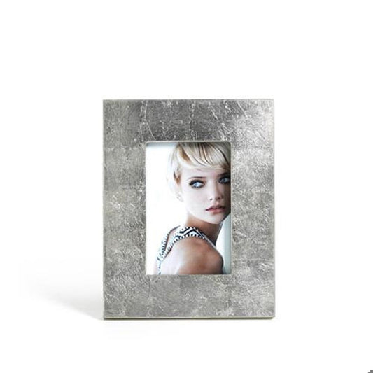 Silver Leaf Photo Frame- 4"x6"